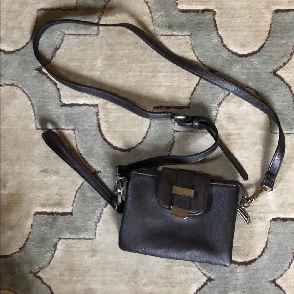 Cross body and wristlet wallet combo